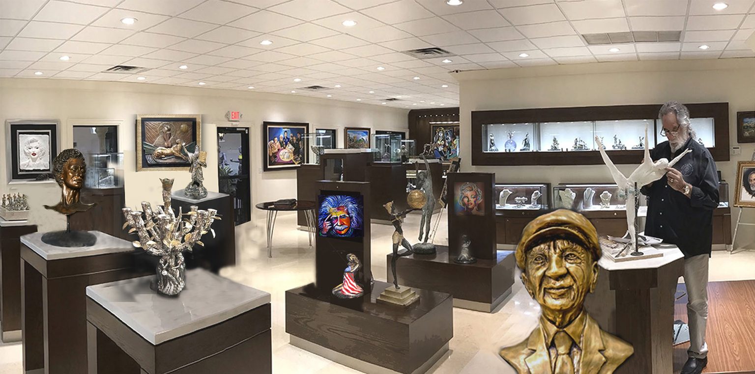 Gallery 22 in Royal Palm Place, Boca Raton, FL Yaacov Heller